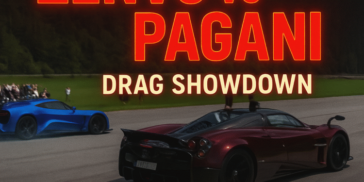 Zenvo vs Pagani — Drag Showdown